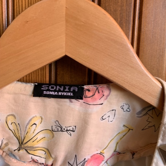 SONIA RYKIEL WHITE STUDDED JACKET SIZE MED - Picture 3 of 7